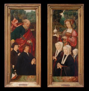 Figuras doadoras com São Pedro com chave de Jakob Cornelisz