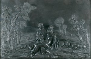 Vénus e Adónis de Jakob Gabriel Mollinarolo