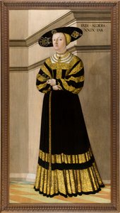 Retrato de Anna von Rosental, 1529.