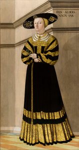 Retrato de Anna von Rosental, 1529.