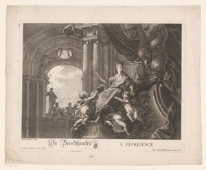 Alegoria da eloquência Die Beredtsamkeit / L