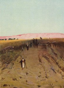 Uma auto-estrada do Leste (cor litho) de James (after) Clark