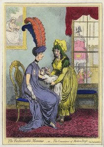 A Mamã da Moda, ou A Conveniência do Vestido Moderno (gravação colorida)