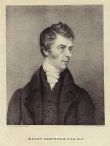 Henry Brougham de James (after) Lonsdale