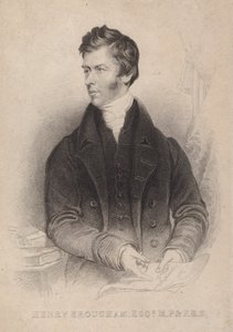 Henry Brougham de James (after) Lonsdale