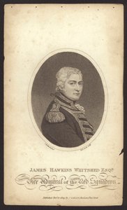 James Hawkins-Whitshed, almirante britânico (gravura)