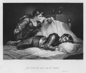 A Morte de Sísera, Juízes IV, 21 (gravura)