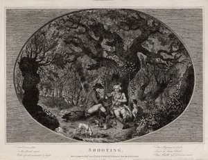 Fotografia, gravada por Robert Pollard (1755-1838), publicada em 1784 (litho)