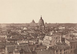Vista de Roma, c. 1855 (foto) de James (attr.to) Anderson