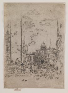 A Piazzetta de James Abbott McNeill Whistler