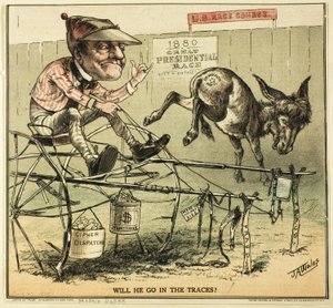 Will He Go em The Traces, de Puck de James A. Wales