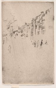 Um fragmento de Piccadilly. de James Abbott McNeill Whistler