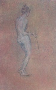 Um Estudo Nu, c1864, 1904 de James Abbott McNeill Whistler