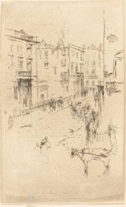 Rua Alderney, c. 18801881. de James Abbott McNeill Whistler