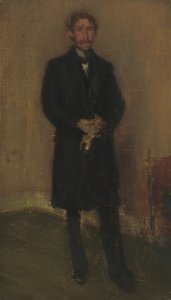 Alexander Arnold Hannay, c. 1896. de James Abbott McNeill Whistler