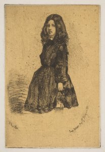 Annie, 1858. de James Abbott McNeill Whistler