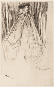 Annie Haden, 1860. de James Abbott McNeill Whistler