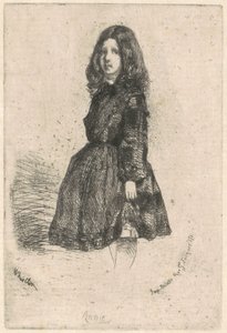 Annie, c. 1857. de James Abbott McNeill Whistler