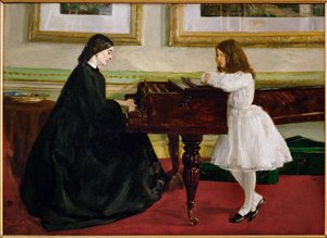 Ao piano de James Abbott McNeill Whistler
