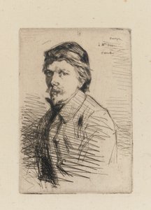 Auguste Delatre, 1858. de James Abbott McNeill Whistler