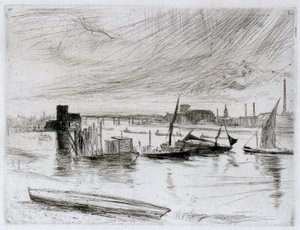 Battersea Dawn (Cadogan Pier) de James Abbott McNeill Whistler