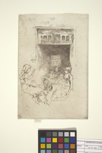 Cordões de missangas (gravura) de James Abbott McNeill Whistler