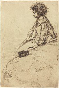 Bibi Lalouette, 1859. de James Abbott McNeill Whistler