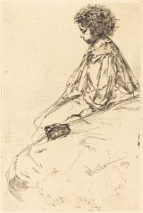 Bibi Lalouette, 1859. de James Abbott McNeill Whistler