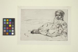 Bibi Valentin (gravura) de James Abbott McNeill Whistler