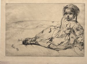 Bibi Valentin. de James Abbott McNeill Whistler