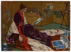 Caprice em púrpura e ouro: O ecrã dourado de James Abbott McNeill Whistler
