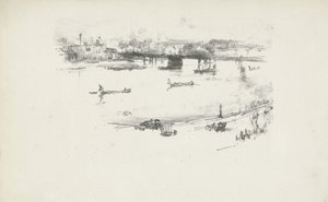 Ponte Ferroviária Charing Cross de James Abbott McNeill Whistler