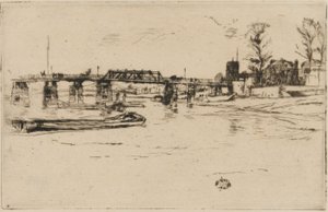 Chelsea, 1879. de James Abbott McNeill Whistler