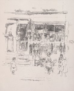 Chelsea Rags, 1888. de James Abbott McNeill Whistler