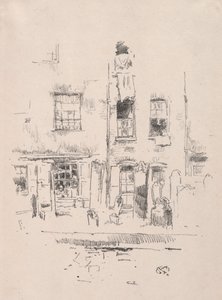 Churchyard, 1887. de James Abbott McNeill Whistler