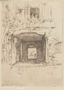 Doorway and Vine, 1879-1880. de James Abbott McNeill Whistler