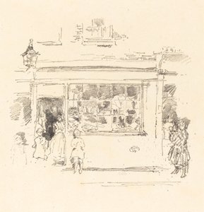 Drury Lane Rags, 1888. de James Abbott McNeill Whistler