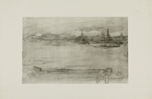 Manhã cedo, 1878 de James Abbott McNeill Whistler