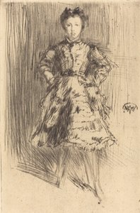 Elinor Leyland, 1873. de James Abbott McNeill Whistler