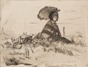 En Plein Soleil, 1858. de James Abbott McNeill Whistler