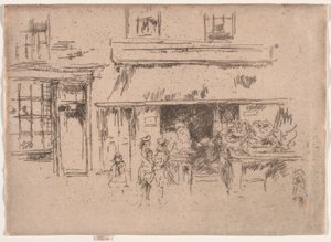 Rua Exeter. de James Abbott McNeill Whistler
