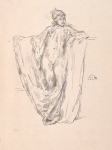 Figura Estudo. de James Abbott McNeill Whistler