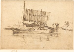 Barco de Pesca, 1880. de James Abbott McNeill Whistler