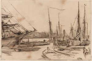 De Billingsgate, 1878. de James Abbott McNeill Whistler