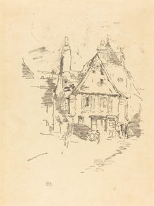 Telhados de duas águas, 1893. de James Abbott McNeill Whistler