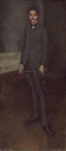 George W. Vanderbilt, 18971903. de James Abbott McNeill Whistler