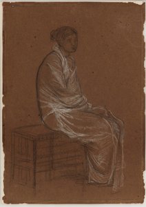 Garota Grega, 1865. de James Abbott McNeill Whistler