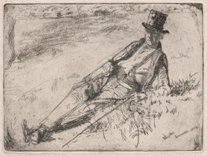 Pensionista de Greenwich, 1859. de James Abbott McNeill Whistler