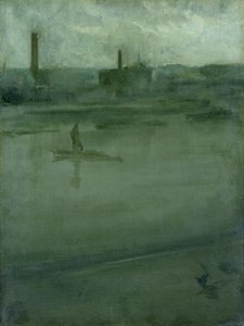 Cinza e prata: o Tamisa de James Abbott McNeill Whistler
