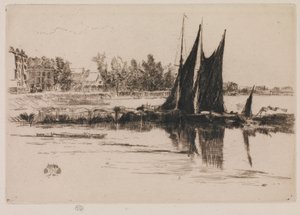 Hurlingham, 1879. de James Abbott McNeill Whistler